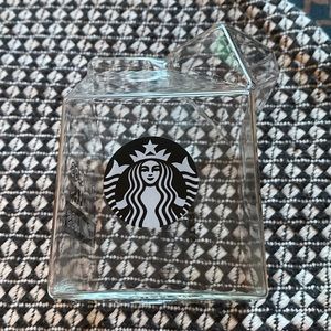 Starbucks Milk Glass Carton